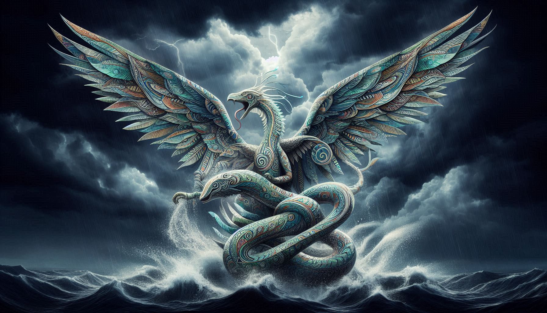 Ayahuasca Winged Serpent
